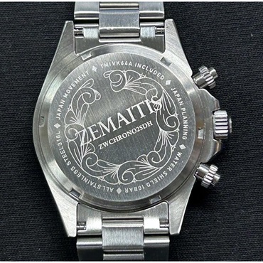 ZEMAITIS 【12月24日発売予定】ZEMAITIS Watch [ZWCHRONO25DH/ドラゴン＆ハート・デザイン] 画像2