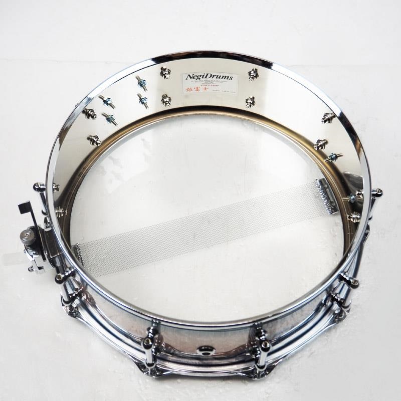 ねむ NegiDrums BUOSU1450P A-1 ブルースチールスネア14″x5″ ソニックス特価
