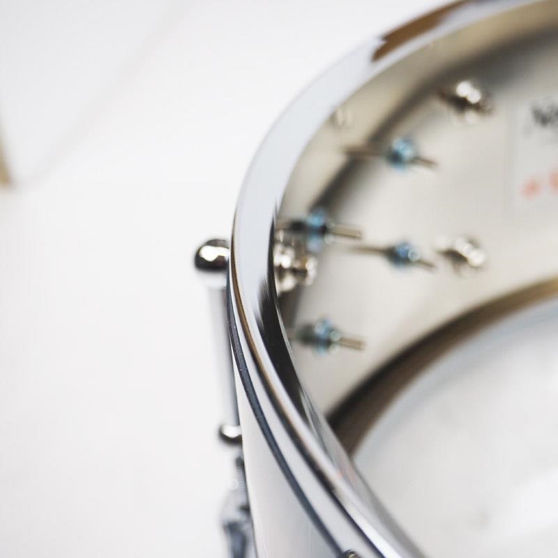 Negi Drums GNF-1450P [1mm Steel 14''x5'' Snare Drum - 銀富士