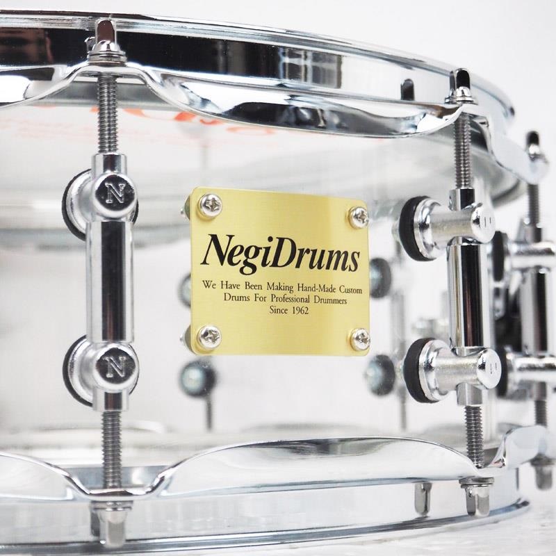 Negi Drums AK1450P3-N1 [6mm Acrylic 14''x5'' Snare Drum]【Made in