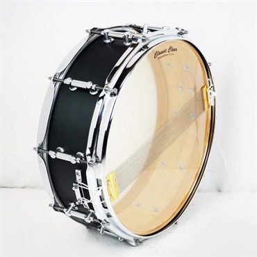 Negi Drums GK14550I-S1FG  [5mm＋RF Agathis 14''x5'' Snare Drum/Flat Black Green]【Made in Japan】 画像4