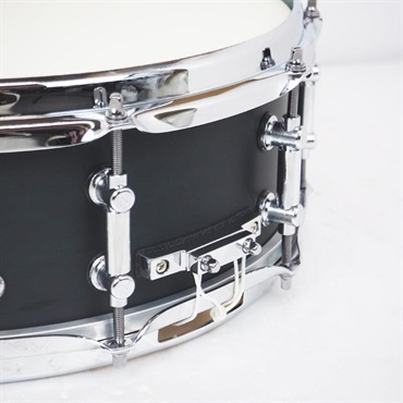 Negi Drums GK14550I-S1FG  [5mm＋RF Agathis 14''x5'' Snare Drum/Flat Black Green]【Made in Japan】 画像6