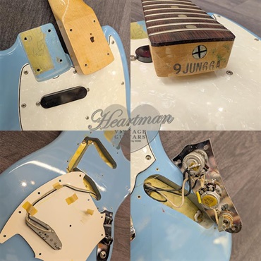 Fender USA VINTAGE Musicmaster II '66 Blue/R 画像6