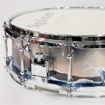 Negi Drums GNF-1450P [1mm Steel 14''×5'' Snare Drum - 銀富士]【Made in Japan】 画像2