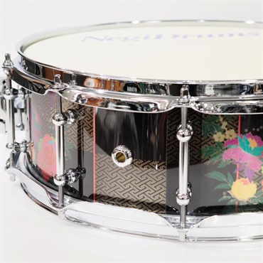 Negi Drums HKRB-1450P [1mm Steel 14''×5'' Snare Drum - 光牡丹]【Made in Japan】 画像3