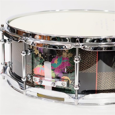 Negi Drums HKRB-1450P [1mm Steel 14''×5'' Snare Drum - 光牡丹]【Made in Japan】 画像4