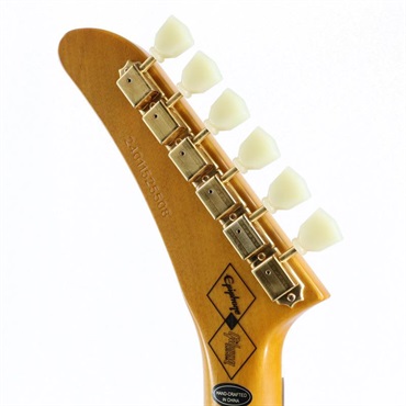 Epiphone USED 中古 Inspired by Gibson Custom Shop 1958 Korina Explorer (Aged Natural/White Pickguard)[SN.24011525508] エピフォン 画像5