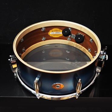 Slingerland Radio King Artist Snare Drum 14×5.5 [Blue and Silver Lacquer/SLLS5514SSK371] 画像9