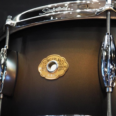 Slingerland Radio King Artist Snare Drum 14×6.5 [Black and Gold Lacquer/SLLS6514SSK372] 画像2