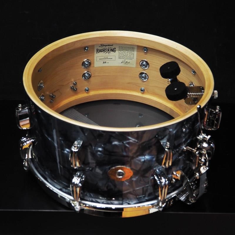 Slingerland Radio King Limited Edition Snare Drum 14×7 [(Black