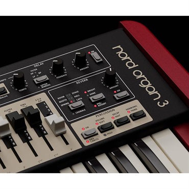 Nord（CLAVIA） Nord Organ 3 (ノード)(オルガン)(トリプルセンサー鍵盤)(61鍵2段)(※配送事項要ご確認) 画像7