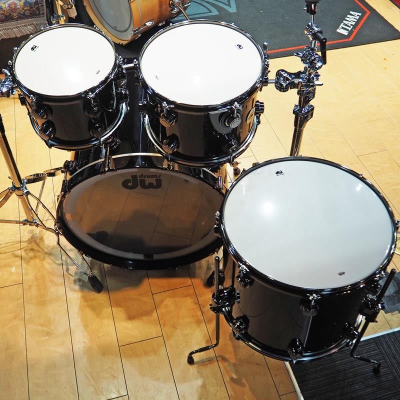 dw Collector's Hybrid Shell PurpleCore/Maple 4pc Drum Kit [BD22