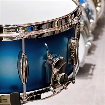 Slingerland SLLS6514SSK371 [Radio King Artist Snare Drum 14×6.5][Blue and Silver Lacquer] 画像1