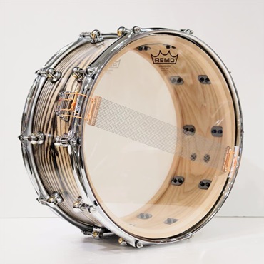 Pearl MCCA1465S/C #1010 [Music City Custom / Solid Ash 14''×6.5'' - Two Tone Ash w/Ebony Inlay] 画像6