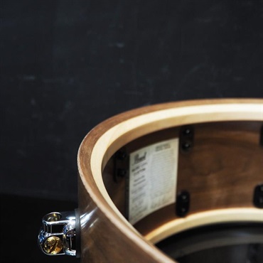 Pearl MCCW1465S/C #1008 Music City Custom -USA Solid Walnut Shell Snare Drums 14×6.5- [Quartersawn Sycamore Chevron with Ebony Borders] 画像10