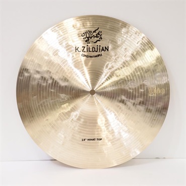Zildjian 【Zildjian WINTER CAMPAIGN 2025】K Constantinople HiHat 14'' pair [NKZL14CONHHT/14CONHHBM] [949g/1157g]【スタッフ選定品】 画像1