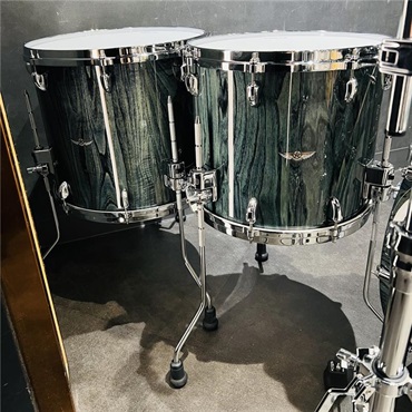 TAMA STAR Walnut 6pc Drum Kit [22BD，16&14FT，12&10&8TT] -Light Indigo Japanese Chestnut- 画像4