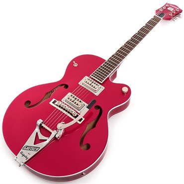 GRETSCH G6120T-HR Brian Setzer Signature Hot Rod Hollow Body with Bigsby (Candy Magenta／Rosewood) 画像1
