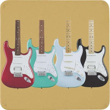 Fender USA 【春得セール】 Fender Stratocaster Modern Design Coaster Set (#9106107002) 画像1