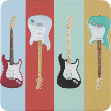 Fender USA 【春得セール】 Fender Stratocaster Modern Design Coaster Set (#9106107002) 画像3