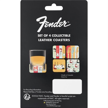 Fender USA 【春得セール】 Fender Stratocaster Modern Design Coaster Set (#9106107002) 画像6