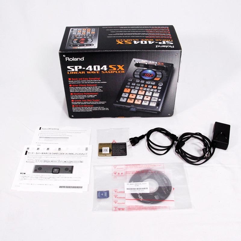 SP-404SX サンプルCD2枚付き オーディオケーブル付き 値下げ SP-404SX