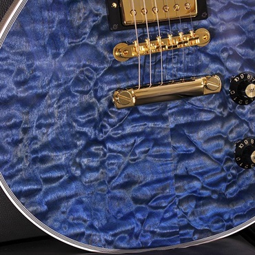 Gibson 1968 Les Paul Custom 5A Quilt Maple Top Gloss Cobalt Trans