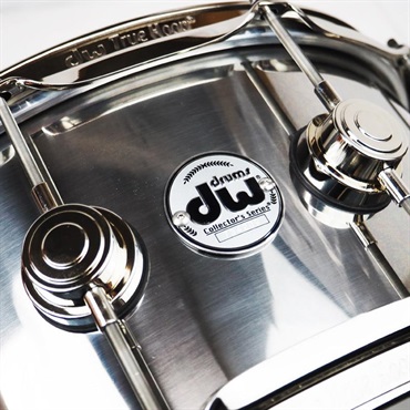 dw DRVL6514SPK [Collector's Series Metal Shells / Stainless Steel Snare Drum 14×6.5 / Nickel Hardware] 画像2