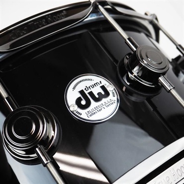 dw DR546514SSN302 [Collector's Hybrid Shell PurpleCore Maple Snare Drum 14×6.5 / Piano Black / Black Nickel Hardware] 画像2