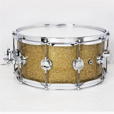 dw DRX16514SSC056 [Collector's Pure Maple Snare Drum VLT Shell 14×6.5 / Gold Glass FinishPly] 画像1