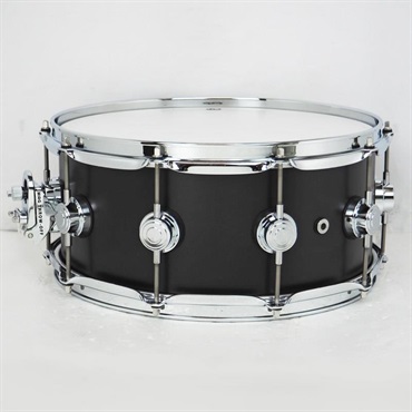 dw DRS00614SSC107  [Collector's Pure Maple Snare Drum Standard Shell 14×6.5 / Ebony Satin Oil] 画像1