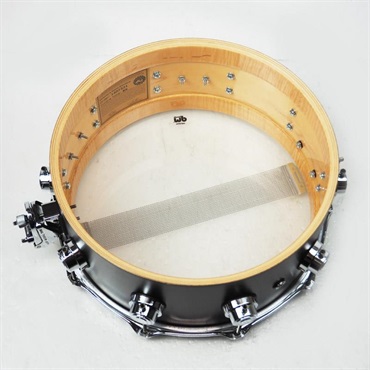 dw DRS00614SSC107  [Collector's Pure Maple Snare Drum Standard Shell 14×6.5 / Ebony Satin Oil] 画像8