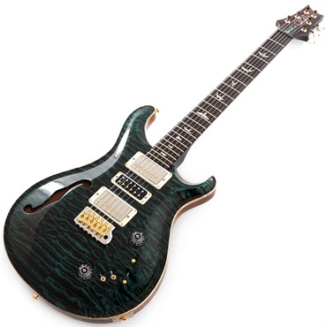 P.R.S. Ikebe 50th Anniversary Wood Library Special Semi-Hollow (Teal) SN.0402031 画像1