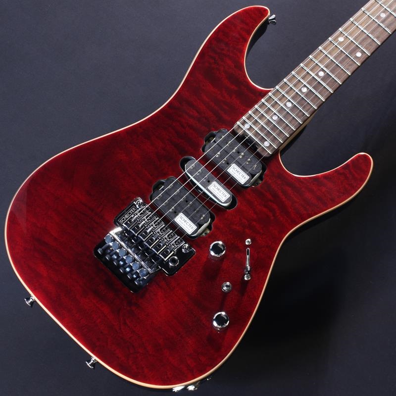 SCHECTER NV-3-24-AL (See-thru Red/Rosewood) #S2201169 ｜イケベ楽器