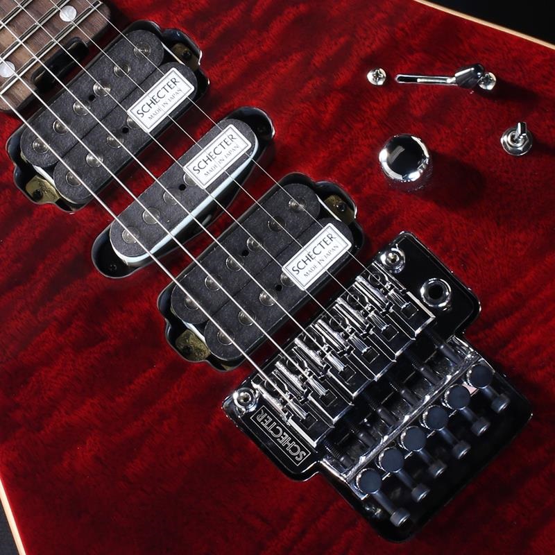 SCHECTER NV-3-24-AL (See-thru Red/Rosewood) #S2201169 ｜イケベ楽器