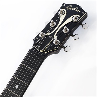 Godin 5th Ave TL Vintage Burst HG Gold Foil 展示特価！ 画像8