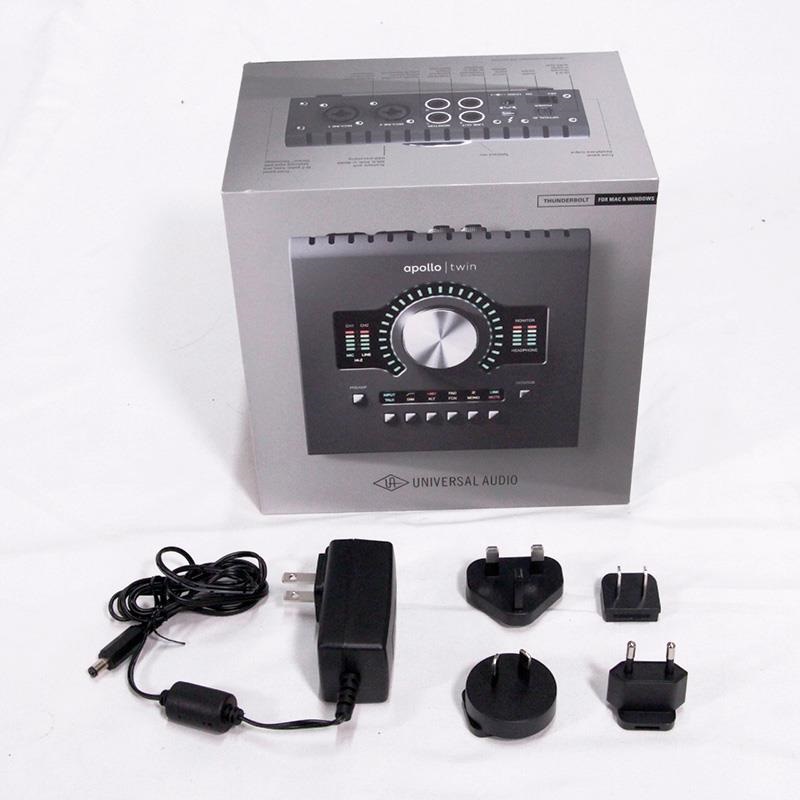 UAD apollo twin MK2 QUAD Thunderbolt付 UAD Apollo Twin Duo