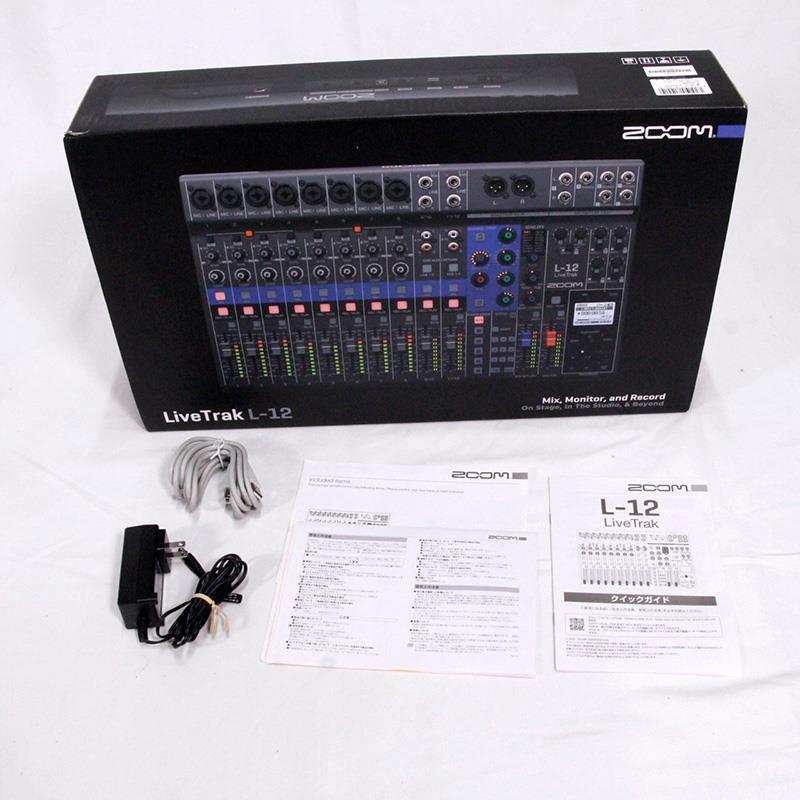 ZOOM USED 中古 Livetrak L-12 (ズーム)(12チャンネル)(ミキサー