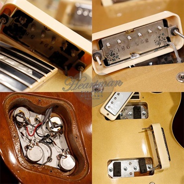 Gibson VINTAGE Les Paul Deluxe '81 Ebony Fingerboard Goldtop 画像6