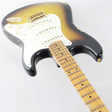 Fender Custom Shop 2023 Spring Event Limited Edition 1957 Stratocaster Relic (Faded/Aged 2-Color Sunburst w/ Gold Hardware) [SN.CZ570778] 【キズあり特価】 画像4