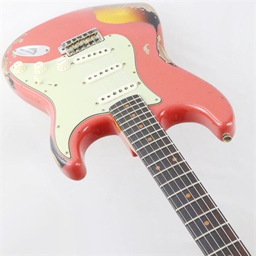 Fender Custom Shop 2023 Collection Time Machine 1960 Stratocaster Heavy Relic (Aged Fiesta Red over 3-Tone Sunburst) [SN.CZ572347] 【キズあり特価】 画像4