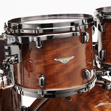 TAMA 【2月18日発売予定】【LIMITED MODEL】BE52ZBAS-GAC [STARCLASSIC Bubinga 5pc Shell Kit/Figured African Cherry Outer Ply w/Black Nickel Hardware] 画像5