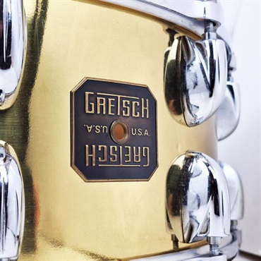 GRETSCH USED 中古 G4166BC [Polished Brass Snare Drum 14×6/ USA Parts] 画像2
