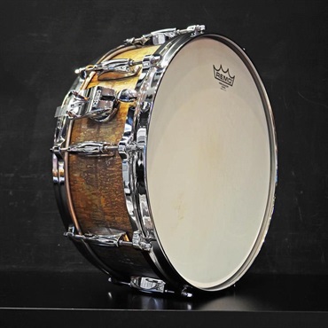 GRETSCH Keith Carlock Signature Snare Drum - 2mm Antique Aged Brass 14×5.5 [GAS5514-KC]【店頭展示特価品】 画像5