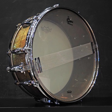 GRETSCH Keith Carlock Signature Snare Drum - 2mm Antique Aged Brass 14×5.5 [GAS5514-KC]【店頭展示特価品】 画像6