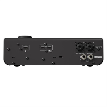 YAMAHA 【ご予約商品・2月13日発売予定（初回入荷分にお届けできない可能性がございます）】URX22B (ブラック)(ヤマハ)(オーディオインターフェース)(URXシリーズ)(USB-C搭載)(タッチパネル)(DSP内蔵)(32bit 192kz) 画像3