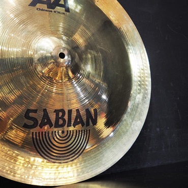 SABIAN USED 中古 AA-18C-B [AA Chinese 18 Brilliant Finish / 1148g] 画像4