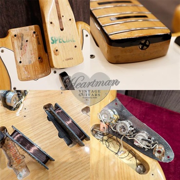 Fender USA VINTAGE Jazz Bass '72 Black Block & Binding Natural/M 画像6