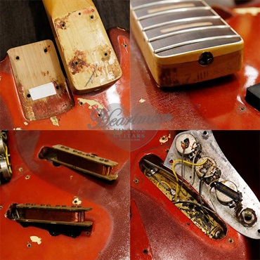 Fender USA VINTAGE Jazz Bass '69 Matching Head CandyAppleRed/R 画像6