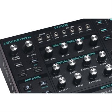 Ashun Sound Machines Leviasynth Desktop 16ボイス・8オシレーター構成ハイブリッド・アルゴリズミック・シンセサイザー (デスクトップ) 画像5